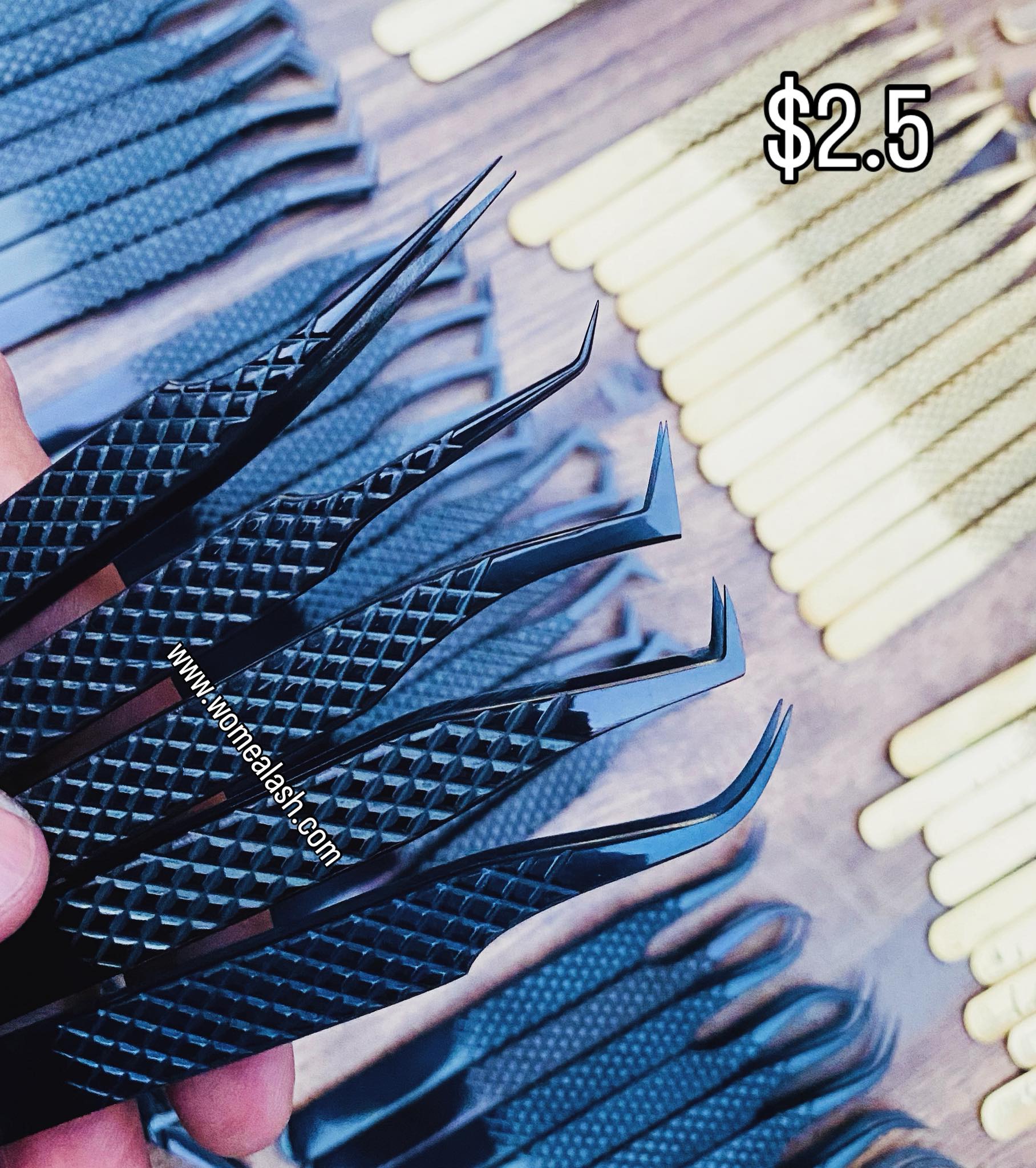 Eyelash Extension Tweezers with Your Brand Logo! Stand out with custom tweezers made just for your brand! Perfect for lash artists, salons & beauty brands. Eyelash Extension Tweezers with Your Brand Logo! Stand out with custom tweezers made just for your brand! Perfect for lash artists, salons & beauty brands.