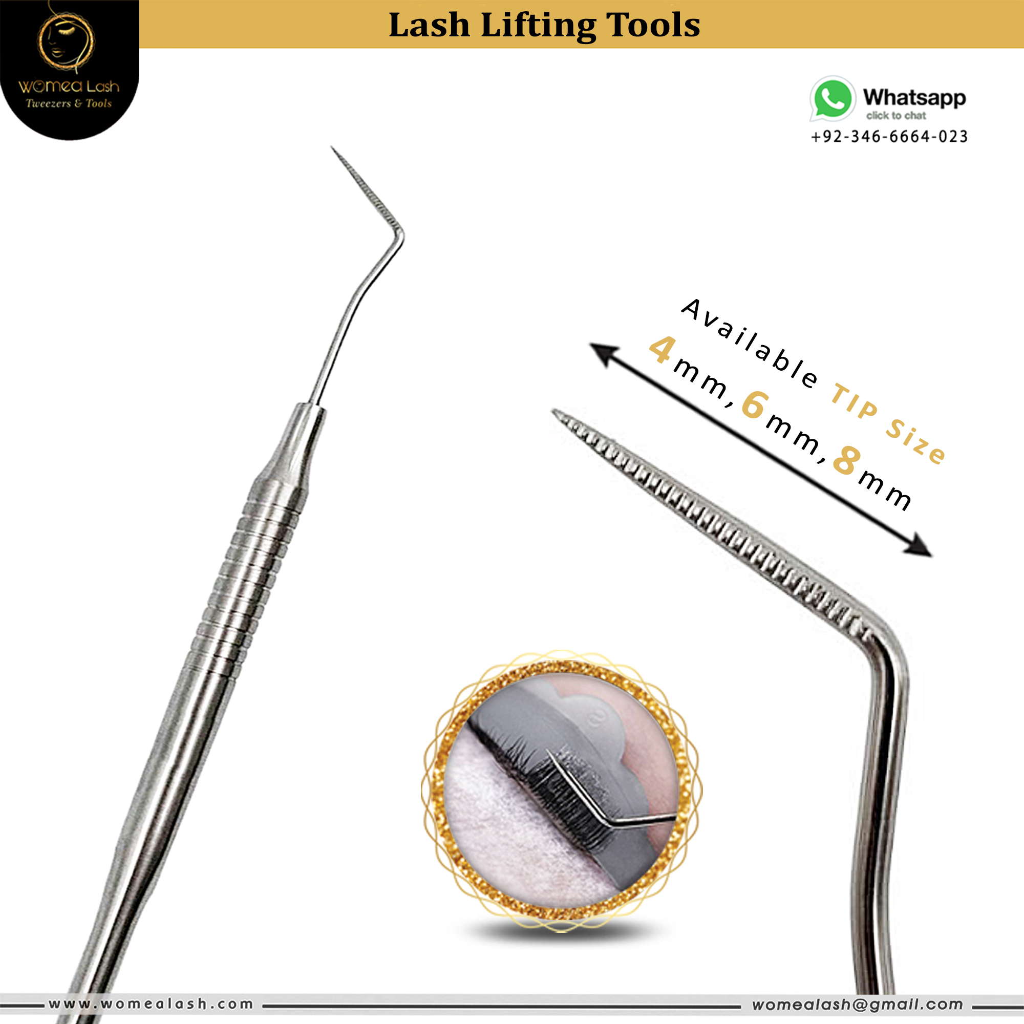Custom Lash Lifting Tool