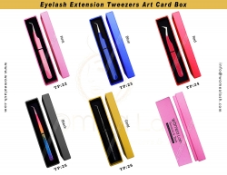 Eyelash Tweezers & Tools Art Card Box