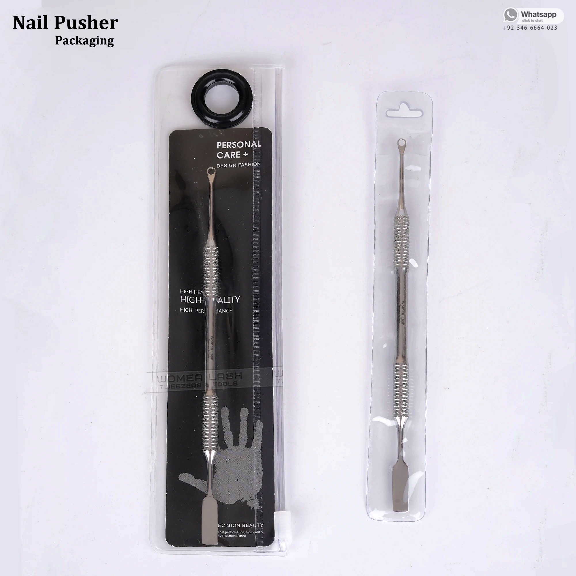 Nail Pusher Packaging.  