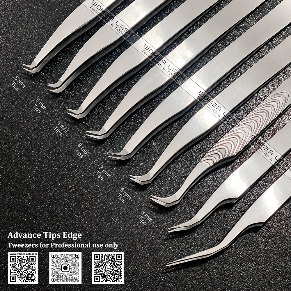 Advance Tips Edge EyeLashes Tweezers Precision at Every Pick, Meet Perfect Control, Perfected for Precision.