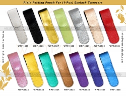 Plain Folding Pouch For (1-Pcs) Eyelash Tweezers