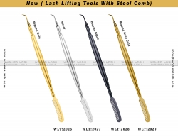 New ( Lash Lifting Tools With Steel Comb )