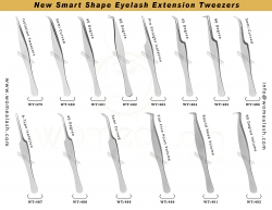 New Smart Shape Eyelash Extension Tweezers
