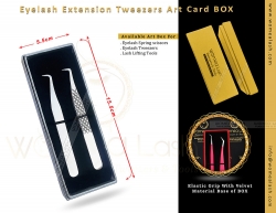 Eyelash Extension Tweezers With Art Card Box