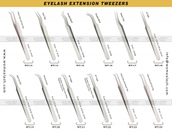 Eyelash Extension Tweezers