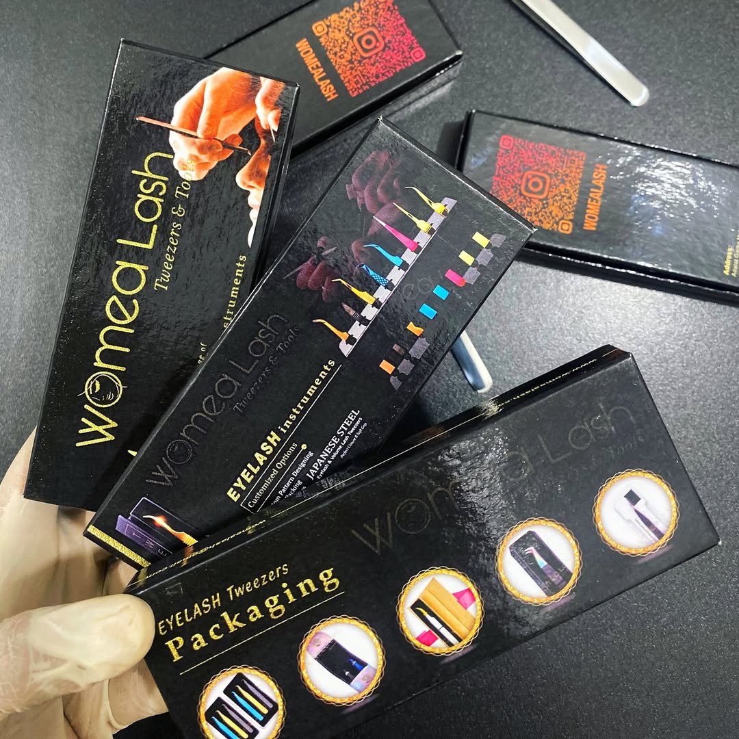 Premium Customized Tweezers Packaging by Women Lash Tweezers Company. Premium Customized Tweezers Packaging by Women Lash Tweezers Company.