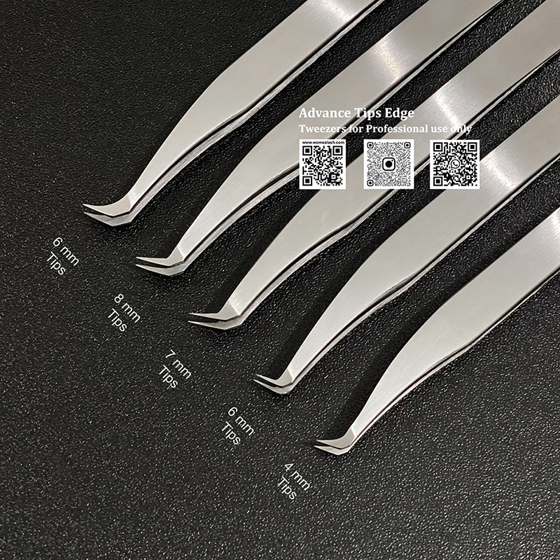 Advanced Tips Edge Eyelash Tweezers are engineered for elite lash artists who demand precision at every pick and perfect control in every movement