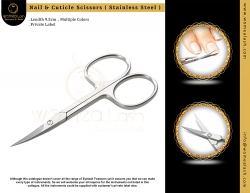 Nail & Cuticle Scissors ( Stainless Steel )